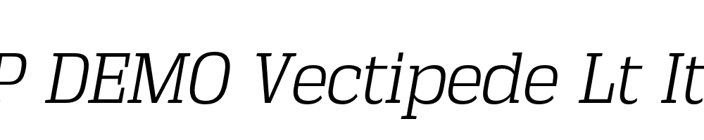 FSP DEMO Vectipede Lt Italic