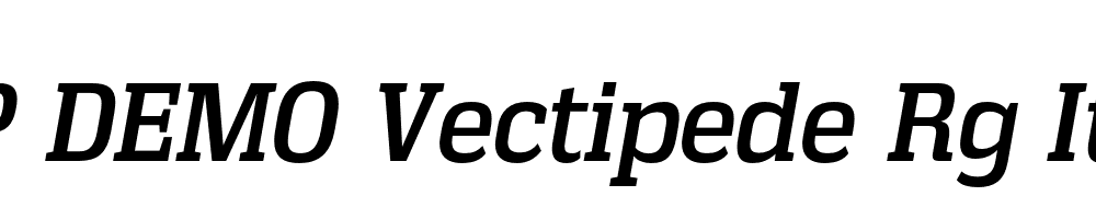 FSP DEMO Vectipede Rg Italic