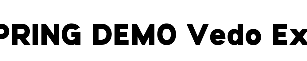  DEMO Vedo ExtraBold