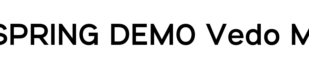  DEMO Vedo Medium