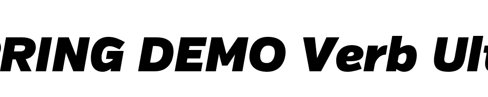  DEMO Verb Ultra Italic