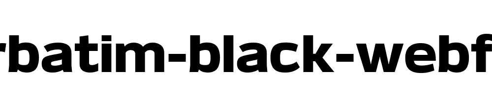 verbatim-black-webfont