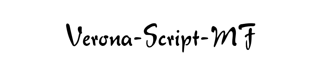 Verona-Script-MF