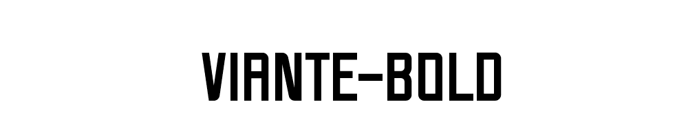 Viante-Bold