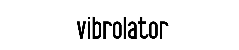 Vibrolator