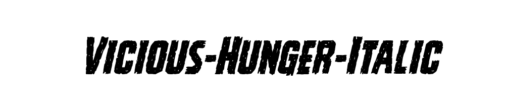 Vicious-Hunger-Italic