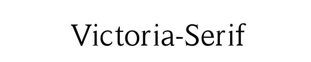 Victoria-Serif