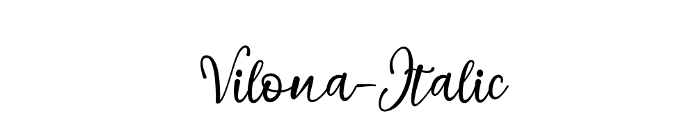 Vilona-Italic