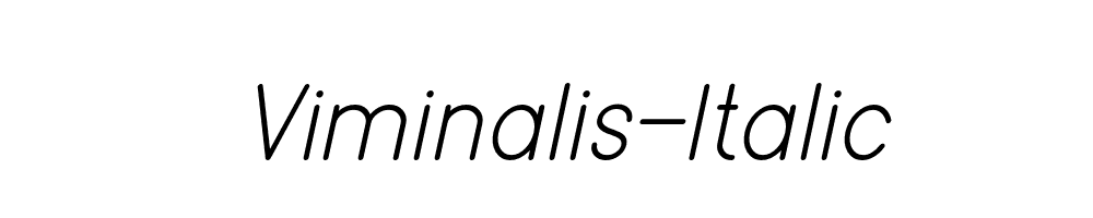 Viminalis-Italic