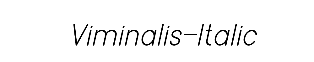 Viminalis-Italic