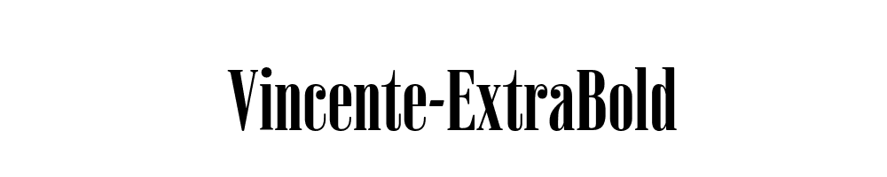 Vincente-ExtraBold