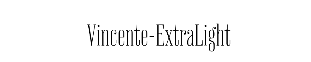 Vincente-ExtraLight