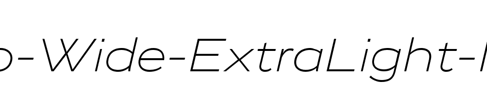 Vito-Wide-ExtraLight-Italic