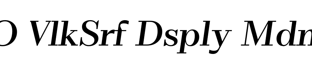 FSP DEMO VlkSrf Dsply Mdm t Regular