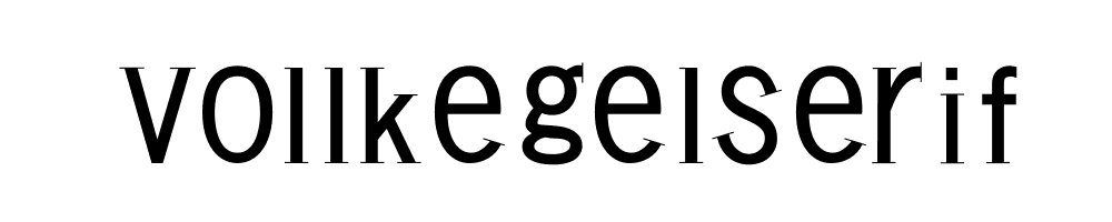 VollkegelSerif