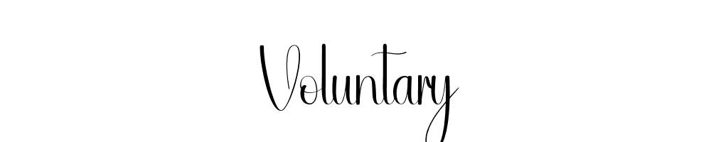 Voluntary