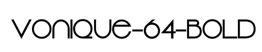 Vonique-64-Bold