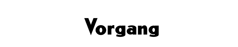 Vorgang