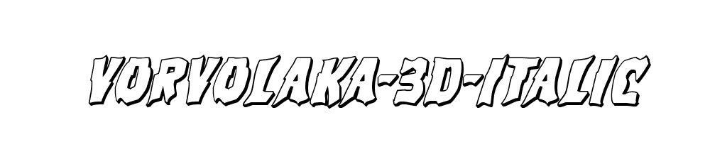 Vorvolaka-3D-Italic