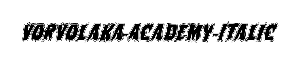 Vorvolaka-Academy-Italic