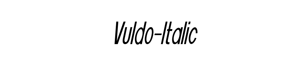 Vuldo-Italic