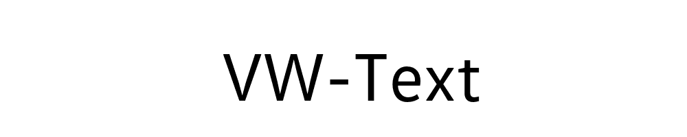 VW-Text