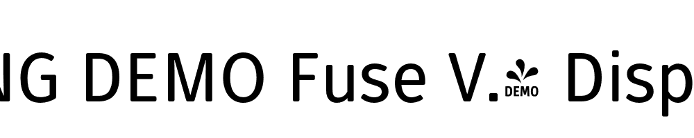  DEMO Fuse V.2 Display Regular