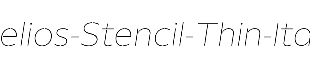 Helios-Stencil-Thin-Italic