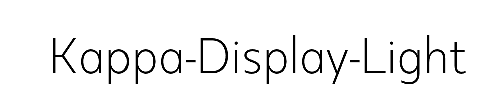 Kappa-Display-Light