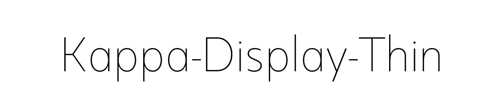 Kappa-Display-Thin