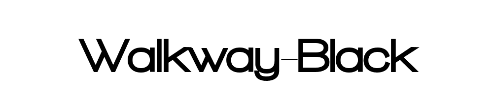 Walkway-Black