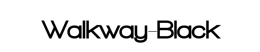 Walkway-Black