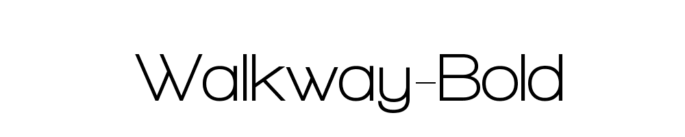 Walkway-Bold