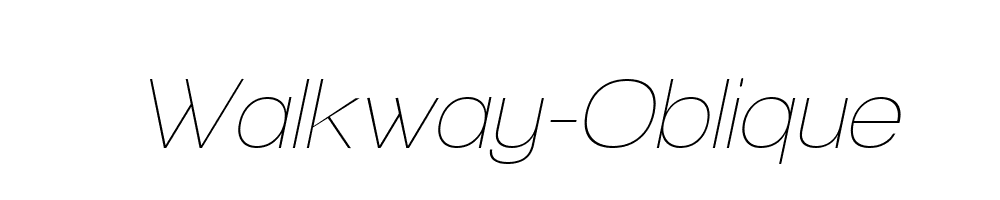 Walkway-Oblique