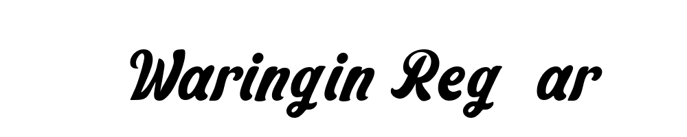 Waringin-Regular