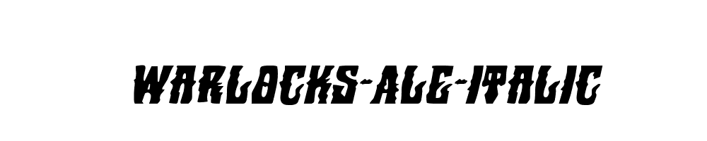 Warlocks-Ale-Italic