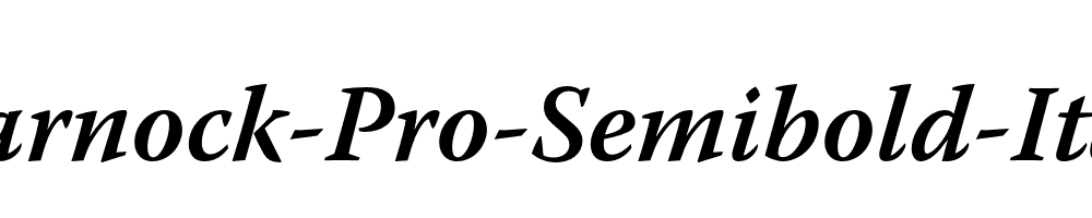 Warnock-Pro-Semibold-Italic