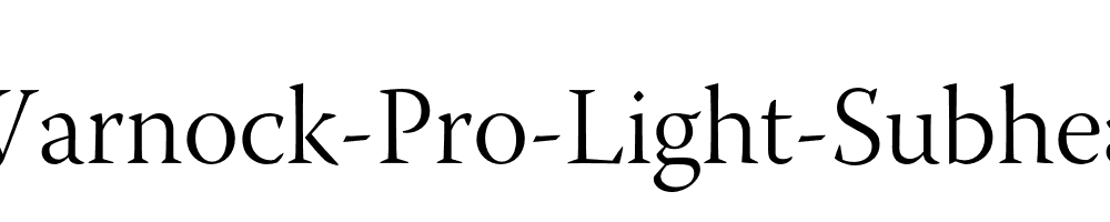 Warnock-Pro-Light-Subhead