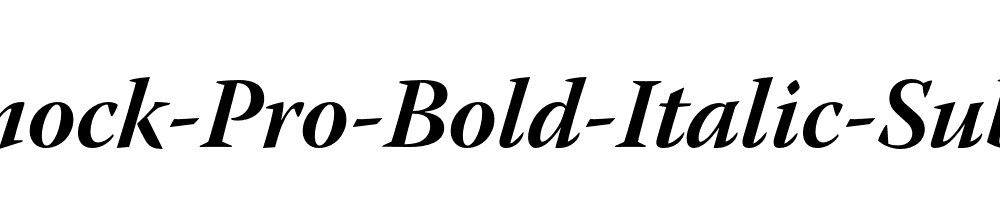Warnock-Pro-Bold-Italic-Subhead
