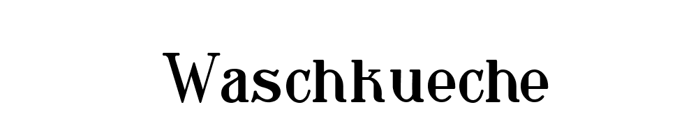 Waschkueche