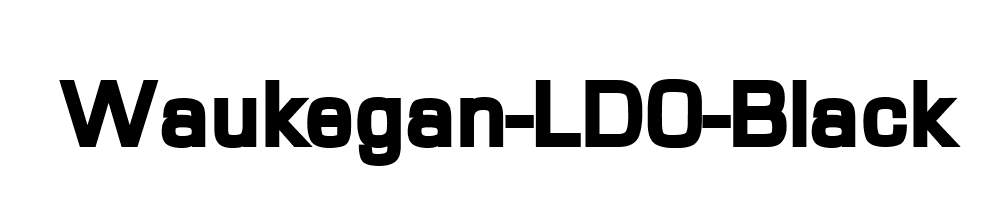 Waukegan-LDO-Black