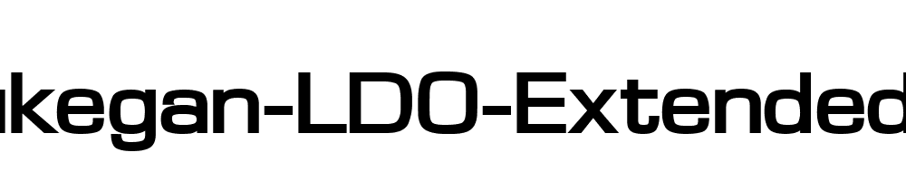 Waukegan-LDO-Extended-Bold