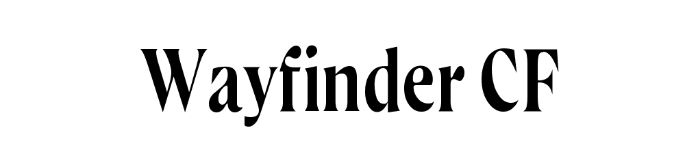 Wayfinder Cf