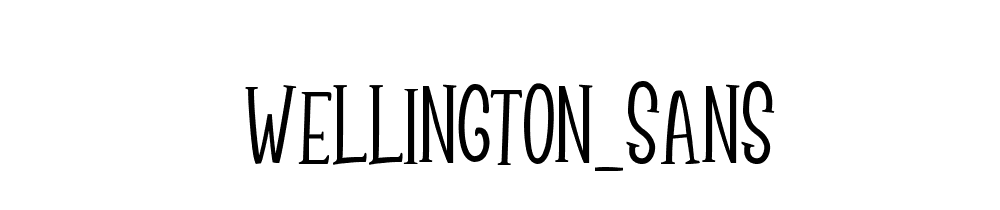 Wellington_sans