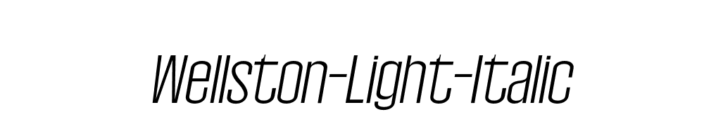 Wellston-Light-Italic