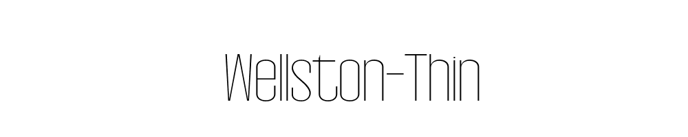 Wellston-Thin