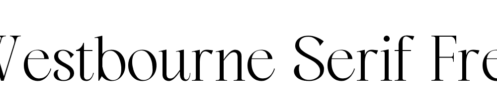 Westbourne Serif Free