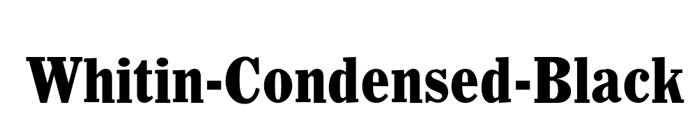 Whitin-Condensed-Black