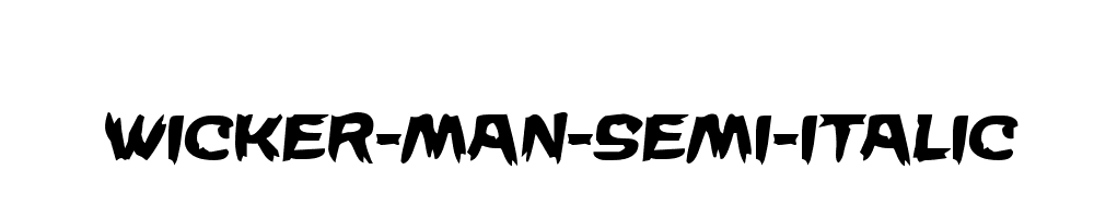 Wicker-Man-Semi-Italic