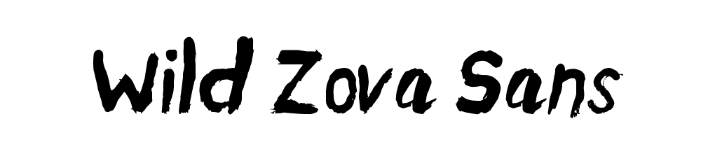 Wild Zova Sans